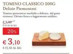 Eataly Tomino Classico Delizie Piemontesi offerta