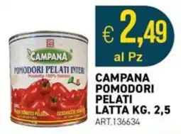 PGS Cash&Carry CAMPANA POMODORI PELATI INTERI offerta