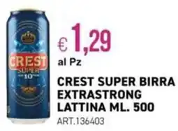 PGS Cash&Carry CREST SUPER BIRRA EXTRA STRONG offerta