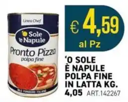 PGS Cash&Carry Sole e Napule Pronto Pizza polpa fine offerta