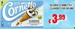 Risparmio Supermercati Algida Cornetto Classico offerta