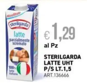 PGS Cash&Carry Sterilgarda latte parzialmente scremato offerta
