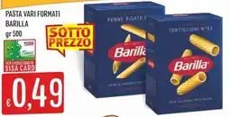 IperSisa Pasta vari formati Barilla offerta