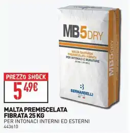 Ottimax MALTA PREMISC. FIBRATA MB5DRY offerta
