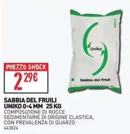 Ottimax Sabbia del Friuli Uniko offerta