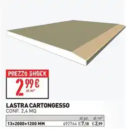 Ottimax LAstra CARTONGESSO offerta