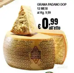 Risparmio Supermercati GRANA PADANO DOP offerta