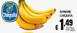 Risparmio Supermercati Banane Chiquita offerta