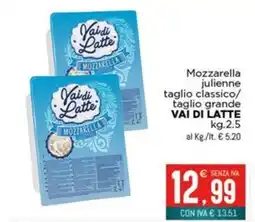 Altasfera Mozzarella Vai di Latte offerta