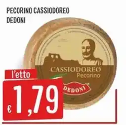 IperSisa PECORINO CASSIODOREO DEDONI offerta