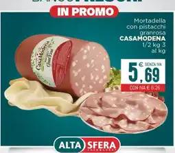 Altasfera Mortadella con pistacchi granrosa CASAMODENA offerta