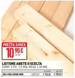 Ottimax Listone Abete II Scelta offerta