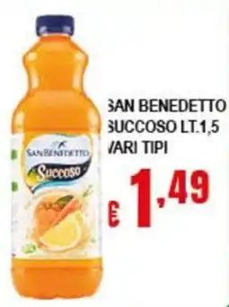 Risparmio Supermercati San Benedetto Succoso offerta