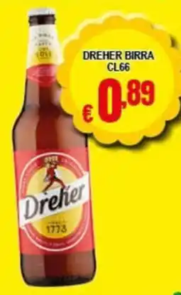 Risparmio Supermercati Dreher Birra offerta