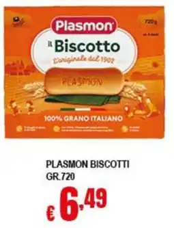 Risparmio Supermercati Plasmon il Biscotto offerta