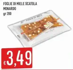 IperSisa Foglie di miele scatola Monardo offerta