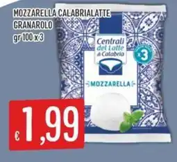IperSisa Mozzarella Calabria Latte Granarolo offerta