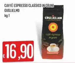 IperSisa Caffè Espresso Classico in Grani Guglielmo offerta