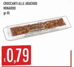 IperSisa CROCCANTI ALLE ARACHIDI MONARDO offerta