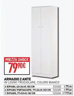 Ottimax ARMADIO 2 ANTE offerta