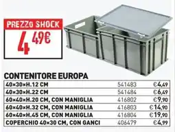 Ottimax CONTENITORE EUROPA offerta