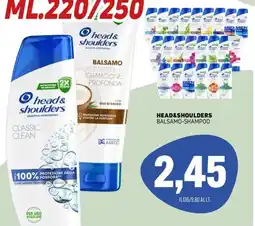 Emporio Amato head&shoulders BALSAMO-SHAMPOO offerta