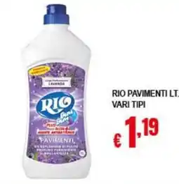 Risparmio Supermercati RIO PAVIMENTI offerta