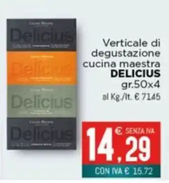 Altasfera Verticale di degustazione cucina maestra DELICIOUS offerta