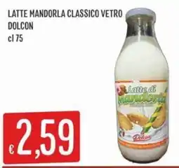 IperSisa Latte di Mandorla Dolcon offerta