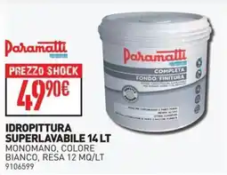 Ottimax Paramatti IDROPITTURA SUPERLAVABILE offerta
