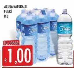 IperSisa Acqua Naturale Fleri offerta