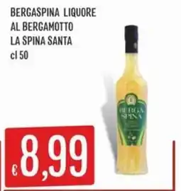 IperSisa Bergaspira liquore al bergamotto la spina santa offerta