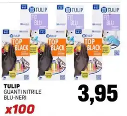 Emporio Amato TULIP GUANTI NITRILE BLU-NERI offerta