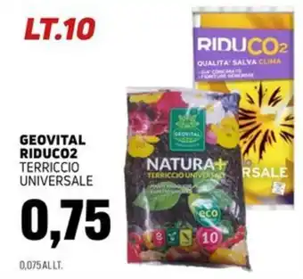 GEOVITAL RIDUCO2 TERRICCIO UNIVERSALE
