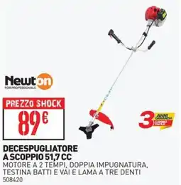 Ottimax Newton Decespugliatore a scoppio 51,7 cc offerta