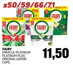 Emporio Amato FAIRY MIRACLE-PLATINUM PLATINUM PLUS ORIGINAL-LEMON CAPS offerta