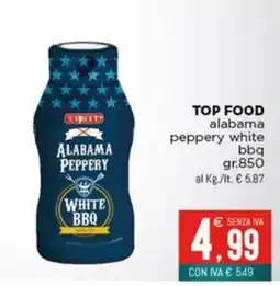 Altasfera TOP FOOD alabama peppery white bbq offerta