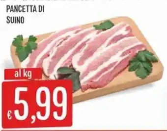 IperSisa Pancetta di suino offerta