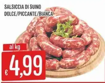 IperSisa Salsiccia di Suino offerta