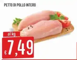 IperSisa PETTO DI POLLO INTERO offerta