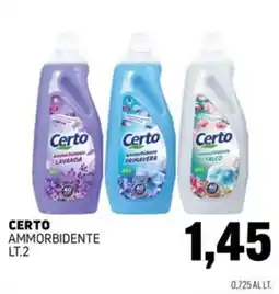 Emporio Amato CERTO AMMORBIDENTE offerta