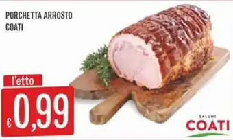 IperSisa PORCHETTA ARROSTO COATI offerta