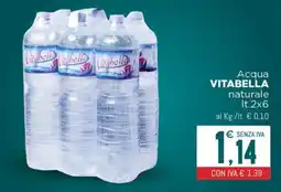 Altasfera Acqua VITABELLA naturale offerta