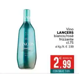 Altasfera Vino LANCERS offerta