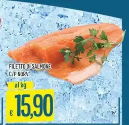 IperSisa FILETTO DI SALMONE C/P NORV. offerta
