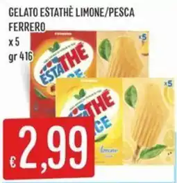 IperSisa Gelato Estathè Ferrero offerta