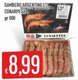 IperSisa Gambero Argentino L2 Conarpesa offerta