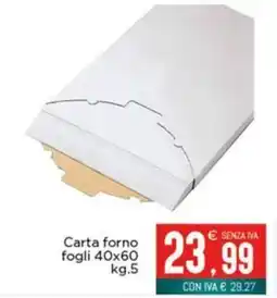 Altasfera Carta forno offerta