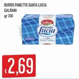 IperSisa Burro Panetto Santa Lucia Galbani offerta