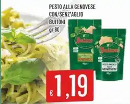 IperSisa Pesto alla genovese Buitoni offerta